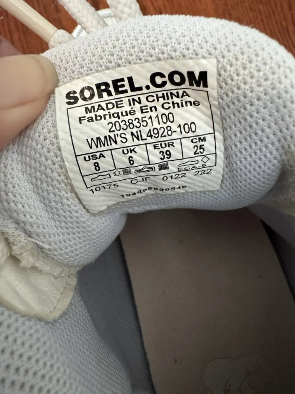 Sorel Women's Out N About Sport Wedge Bootie White/Sea Salt Size 8